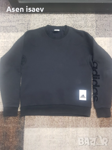 Адидас топла оригинална блуза, снимка 2 - Блузи - 52629192