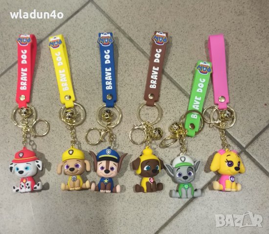 Ключодържатели PAW patrol -5лв-7лв , снимка 2 - Фигурки - 38081959