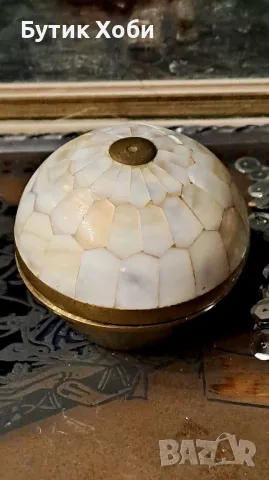 Ретро предмети с естествен седеф , снимка 6 - Антикварни и старинни предмети - 48565920