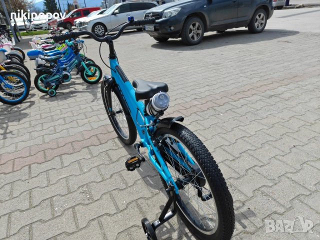 CROSS Алуминиев велосипед 20" ROCKET син, снимка 10 - Велосипеди - 53980839