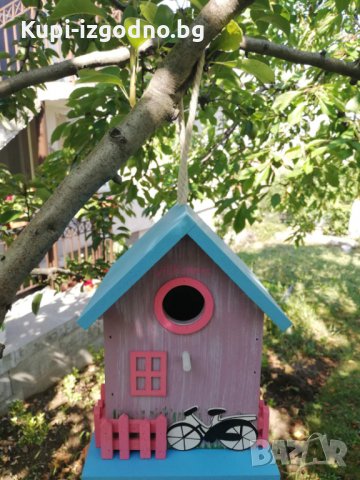 Декоративна къщичка за птици - Living Garden - Нова - Немска, снимка 4 - Градински мебели, декорация  - 29359808