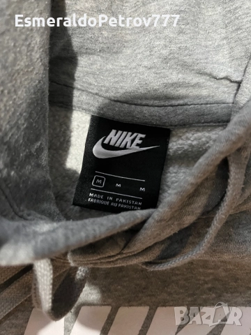 Мъжко горнище Найк, снимка 2 - Спортни дрехи, екипи - 52562490