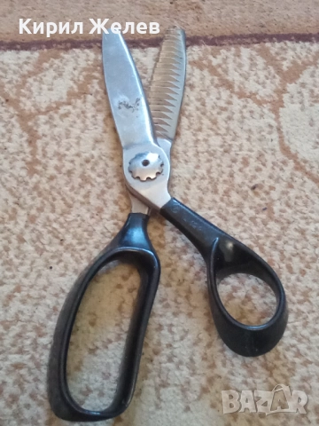 Стара шивашка ножица 50659, снимка 3 - Антикварни и старинни предмети - 52127238