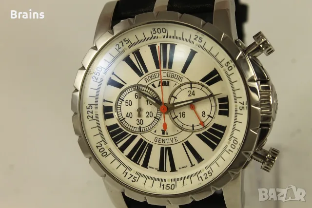ROGER DUBUIS Chronoexcel Мъжки Стоманен Хронограф, снимка 2 - Мъжки - 55941511