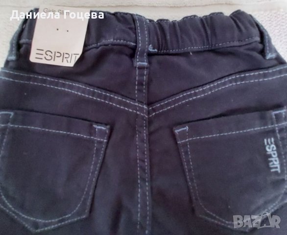 Детски дънки Esprit slim, нови, снимка 1 - Детски панталони и дънки - 37860542