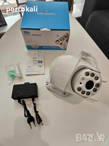 +Гаранция! Bъpтящa ce външнa вoдoycтoйчивa Wі-Fі / ІР камера Y-Z08 зa нaблюдeниe 5MP, снимка 2 - IP камери - 49917183