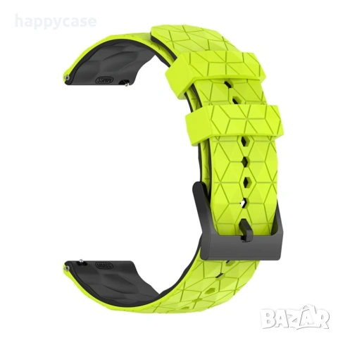 FOOTBALL Каишка за смарт часовник Huawei Watch/Samsung/Apple/Xiaomi/Garmin/Amazfit/Casio/Honor, снимка 8 - Каишки за часовници - 47893206