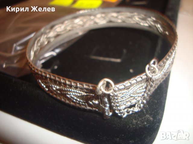 СРЕБРИСТА ФИЛИГРАННА ГРИВНА КРАСИВА ИЗРАБОТКА НАКИТ за НОСИЯ 9372, снимка 6 - Гривни - 30331160