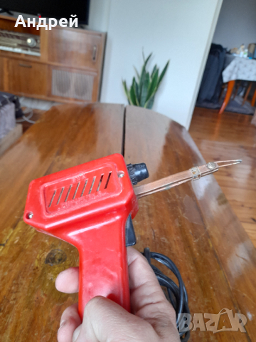 Стар индукционен поялник #16, снимка 2 - Антикварни и старинни предмети - 44744344