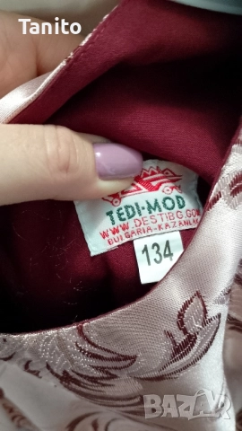 Елегантна детска рокля , снимка 6 - Детски рокли и поли - 51614491