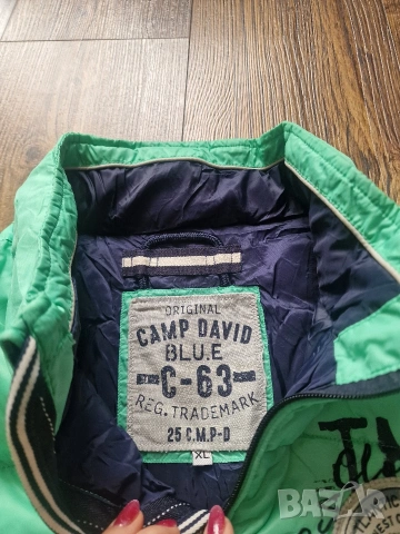 Страхотна мъжка грейка елек CAMP DAVID размер XL, снимка 6 - Якета - 53236074