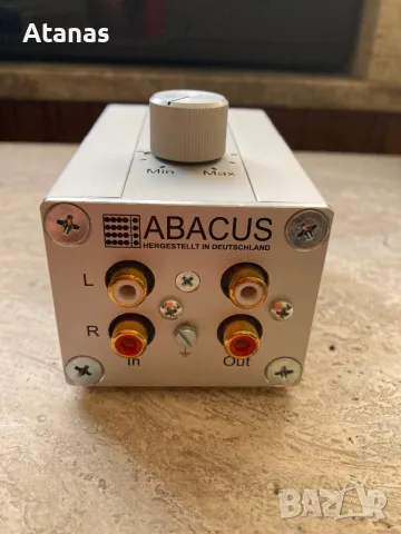 Предусилвател ABACUS, снимка 2 - Ресийвъри, усилватели, смесителни пултове - 47328565