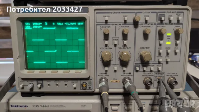 Осцилоскоп Tektronix 2431L - двуканален 300MHz