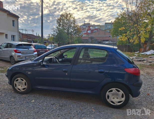Пежо 206 1.4HDI дизел 70кс клима, снимка 4 - Автомобили и джипове - 52219700