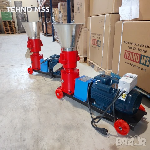 ПРОМО Преса, Гранулатор за фураж KL-140 с 1 матрица и ДВИГАТЕЛ 3 KW /1400 RPM/230V/ 110 КГ/Ч, снимка 3 - Други стоки за животни - 46101960