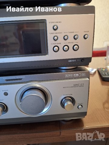 Модулна система Sony mhc S7, снимка 2 - Аудиосистеми - 42794375