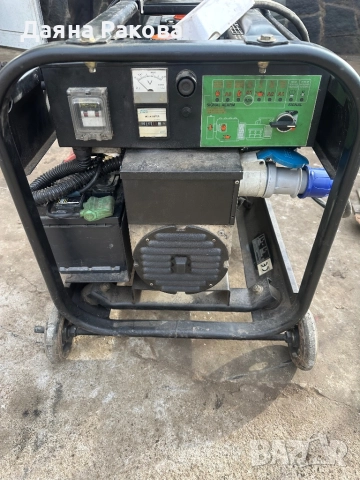 Монофазен дизелов генератор 6кв, снимка 4 - Градинска техника - 52925724