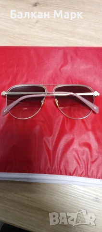 🕶️ Дизайнерски слънчеви очила Maje MJ7028 – Satin Rose Gold, снимка 4 - Слънчеви и диоптрични очила - 53248579