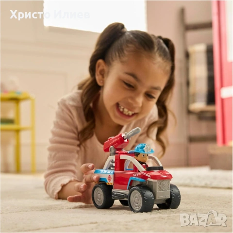 Paw Patrol Превозно средство с екшън фигурка Райдър, снимка 6 - Коли, камиони, мотори, писти - 53913689
