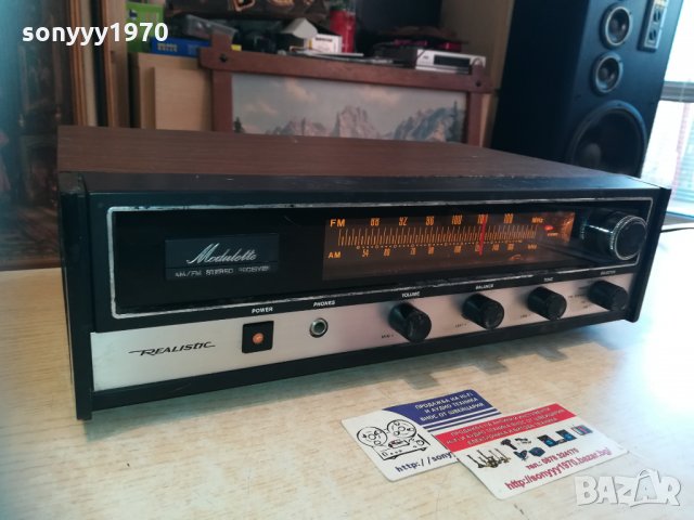 realistic receiver retro 0101211600, снимка 5 - Ресийвъри, усилватели, смесителни пултове - 31271017