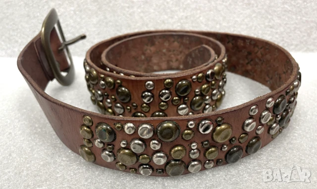 Оригинален! Готин! Колан Pepe Jeans London 100% Телешка кожа, снимка 4 - Колани - 51106225