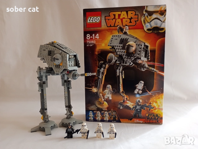 LEGO Star Wars комплект 75083 "AT-DP" от 2015 година, снимка 3 - Конструктори - 52585262