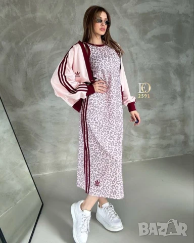 рокля и суичър adidas , снимка 2 - Рокли - 50574345