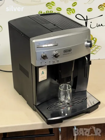 Кафемашина кафе автомат delonghi magnifica с гаранция, снимка 4 - Кафемашини - 55934734