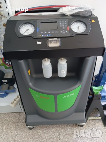 Автоматична станция машина за автоклиматици с фреон R134а SPIN Италия, снимка 6 - Индустриална техника - 39940510