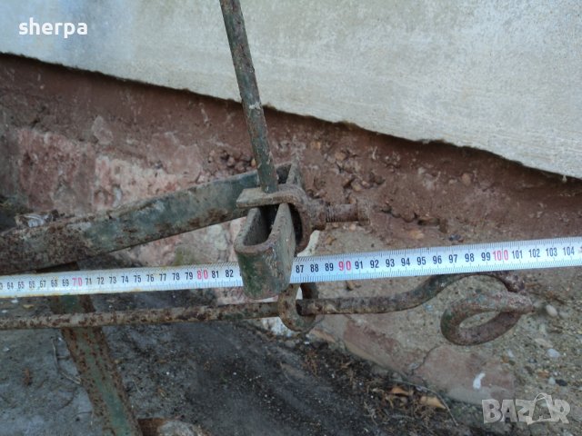 стар железен плуг , снимка 2 - Други ценни предмети - 42784356