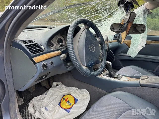 Mercedes E220 W211 OM646 Мерцедес Е220 Е клас на части blue син салон В211 ръчна скоростна кутия , снимка 6 - Части - 56235721
