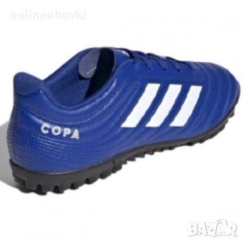 НАМАЛЕНИЕ !!! Футболни обувки Стоножки ADIDAS Copa 20.4 TF Сини EH1481, снимка 3 - Маратонки - 30744762