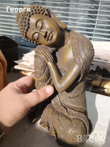 Статуетка Буда-52, снимка 10 - Статуетки - 52376311