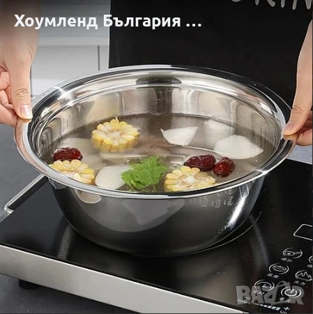 Неръждаема купа с ренде и гевгир 3в1, снимка 5 - Съдове за готвене - 54356787