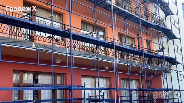 Скеле под наем и строителна техника