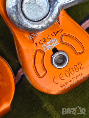 Блок ролки PETZL, снимка 3 - Спортна екипировка - 54178549