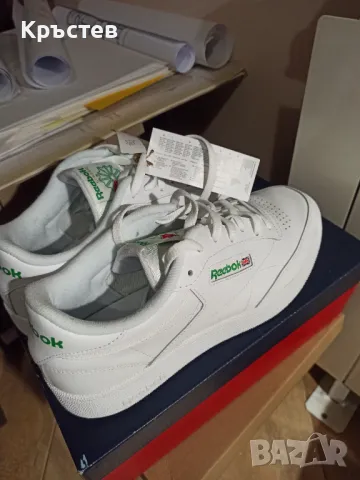 Мъжки кецове Reebok Club C 85 в размр 44.5, снимка 3 - Кецове - 47429647