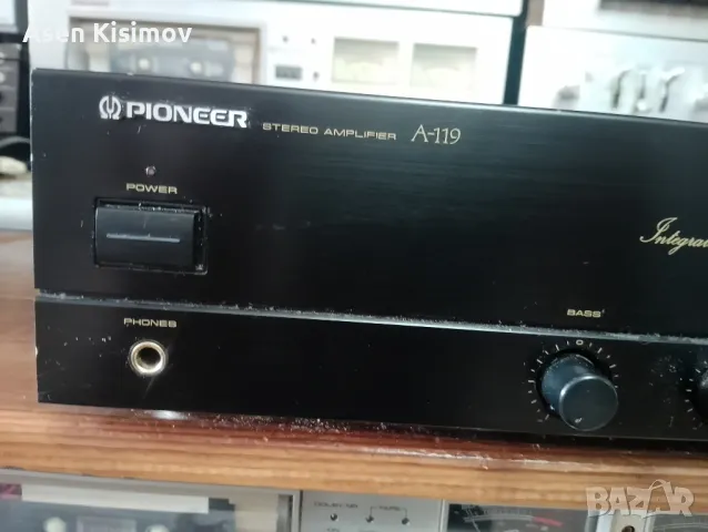 pioneer A-119, снимка 8 - Ресийвъри, усилватели, смесителни пултове - 50150106