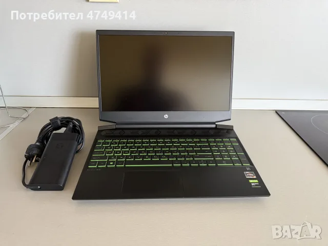 Лаптоп HP Pavilion, снимка 2 - Лаптопи за игри - 56151889