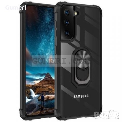 Samsung Galaxy S21 (5G) Хибриден кейс с метален пръстен