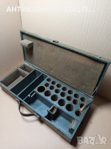 Стар Дървен Военен Сандък Куфар., снимка 9 - Антикварни и старинни предмети - 51184233