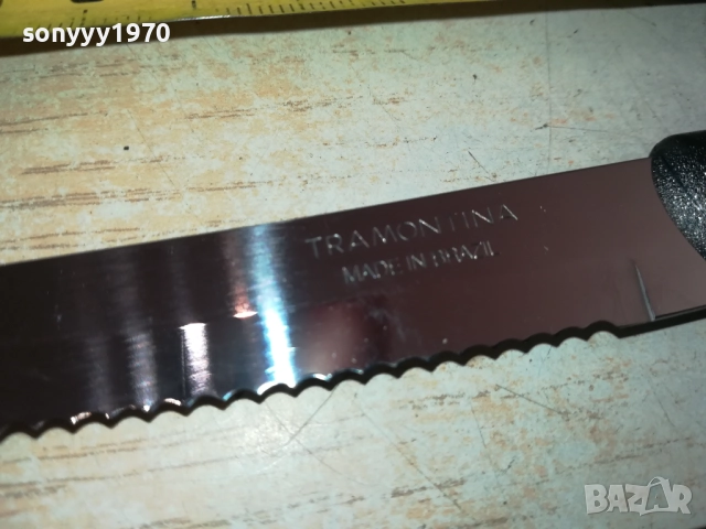 TRAMONTINA-MADE IN BRAZIL X2БР 0111251830, снимка 8 - Ножове - 52257536