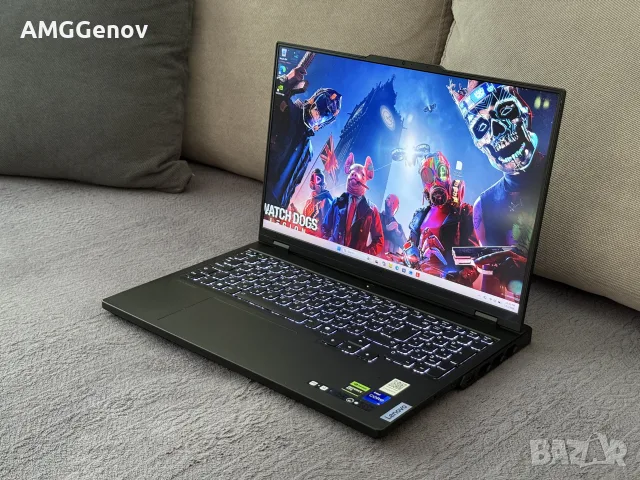 Геймърски Лаптоп 16'QHD+ 240Hz Core i9-14900HX RTX 4090 16GB Lenovo Legion 7 Pro 32GB DDR5 2TB SSD