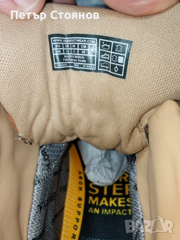 Удобни и практични мъжки боти от естествена кожа KEEN №46, снимка 8 - Мъжки боти - 53314443