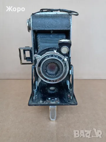 старинен мехов фотоапарат агфа AGFA