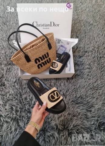 Hermes🩴Miu Miu Дамски Сандали - Различни Цветове И Модели Код SK1134, снимка 5 - Сандали - 53896396