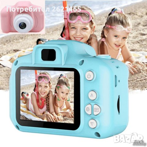 Дигитален детски фотоапарат, снимки и видеозапис, снимка 1 - Електрически играчки - 42482829