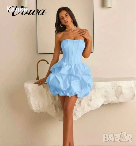 Дамска рокля - няколко цвята - 33€, снимка 4 - Рокли - 54073549