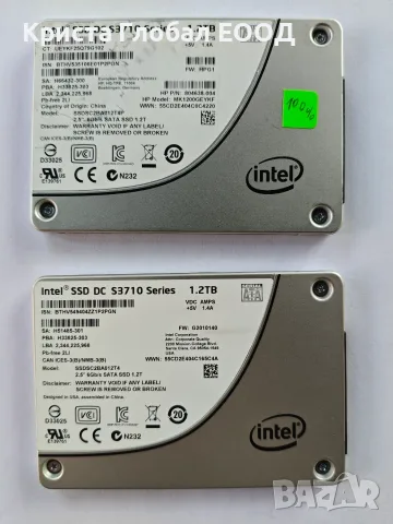 Висок клас Enterprise SSD: 4x Samsung SM883 480GB & 2x Intel DC S3710 1.2TB (100% здраве)