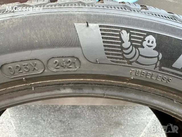 4бр. ЗИМНИ ГУМИ MICHELIN  РАЗМЕРИ 245/45/R20 103V-7,5мм., снимка 5 - Гуми и джанти - 48290523